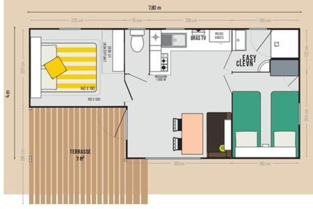 Mobil-Home Cosy 5 Personnes Camping Le Ried - Europapark Boofzheim Exterior photo